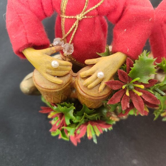 Vintage Set of 3 Tilso Golden Pixies Elves - Picture 7 of 9